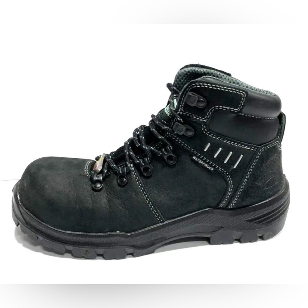 Avenger Women's Foundation Waterproof Work Boots Black Size 8.5Wide